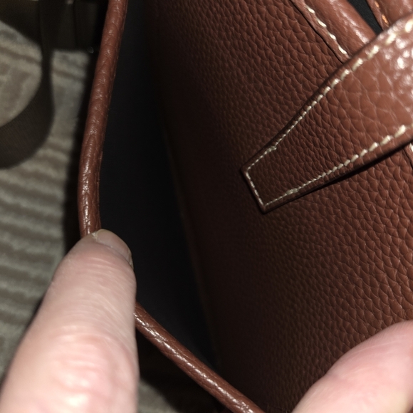 Henry's By Dooney & Bourke Small Crossbody In Chocolate NWT - Picture 11 of 16